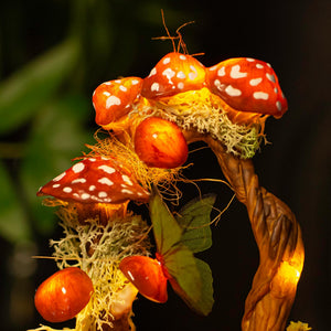 Enchanted Mushroom Handmade Night Light