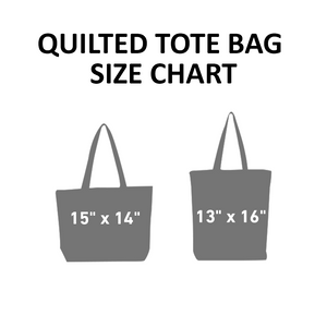 The Bookworms Retreat Quilted Tote Bag