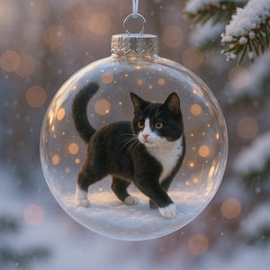Cute Cat Christmas Ornaments