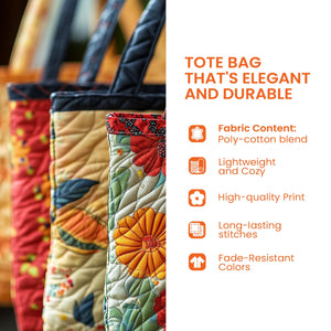 Sleeping Cat Quilted Tote Bag GFTONL5014