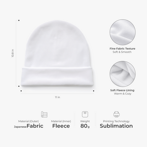 Personalised Funny Gifts for Him/Her - Patchy Bald Head Beanie
