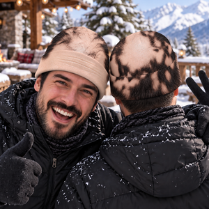 Personalised Funny Gifts for Him/Her - Patchy Bald Head Beanie