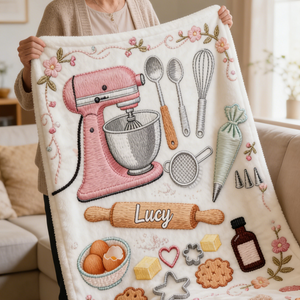 Love Baking - Personalized Baking Blanket