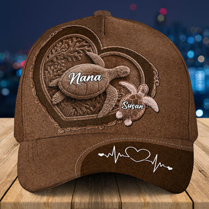 The Heart Of Our Family - Personalized Custom Classic Cap