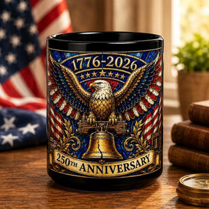 Patriotic 250th Anniversary Mug - Gift For Dad