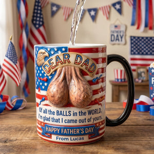 The "Came Out Of Yours" Dad Coffee Mug - Personalized Gift For Dad