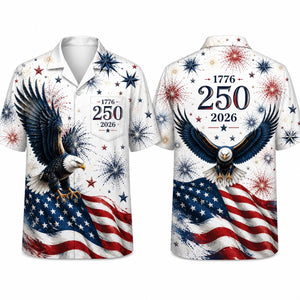 USA 250th Family Matching Hawaiian Shirt - Gift For Whole Family