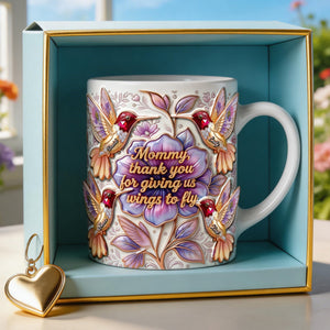 Hummingbirds Coffee Mug - Personalized Gifts For Mom