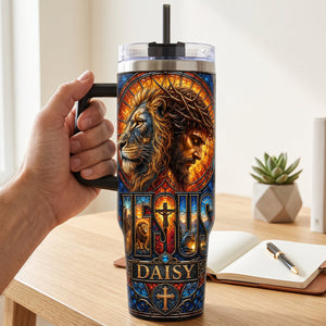 Faith & Strength Christian Tumbler - Personalized Gifts