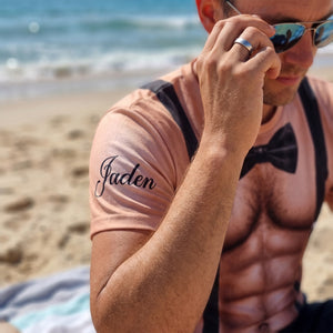 Bridesmaid And Best Men Bikini For Summer - Personalized All-Over-Print T-Shirt