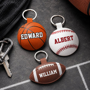 Personalized Sports Keychain - Gift For Teams & Coaches