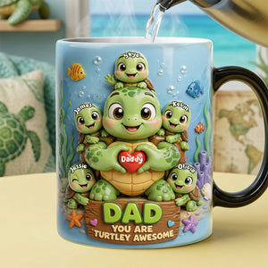 Awesome Dad Coffee Mug - Personalized Gifts For Dad