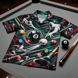Billiards Hawaiian Shirt - Personalized Gifts