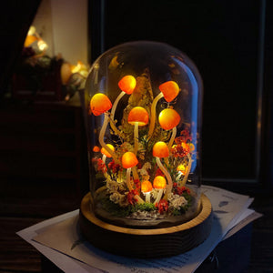 Enchanted Mushroom Forest Handmade Night Light