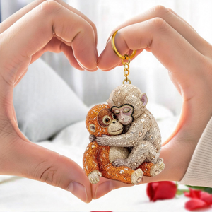 Monkey Punch Viral Keychain - Trendy Gift