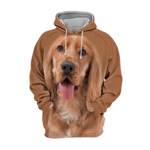Unisex 3D Graphic Hoodies Animals Dogs Cocker Spaniel Happy