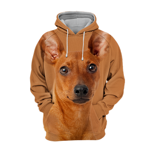 Unisex 3D Graphic Hoodies Animals Dogs Pinscher