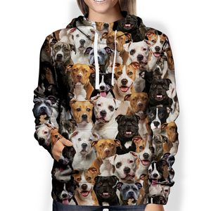 You Will Have A Bunch Of Staffordshire Bull Terriers - Hoodie V1
