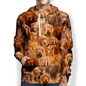 You Will Have A Bunch Of Vizslas - Hoodie V1
