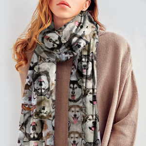 You Will Have A Bunch Of Alaskan Malamutes - Scarf V1
