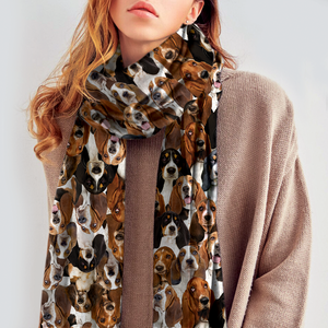 You Will Have A Bunch Of Basset Hounds - Scarf V1