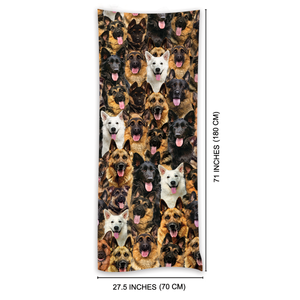 You Will Have A Bunch Of German Shepherds - Scarf V1