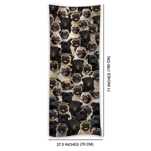 You Will Have A Bunch Of Pugs - Scarf V1