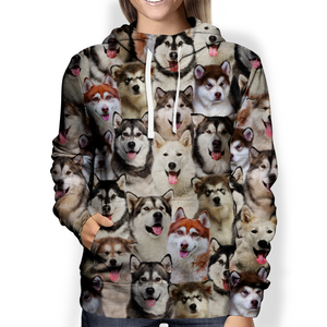 You Will Have A Bunch Of Alaskan Malamutes - Hoodie V1