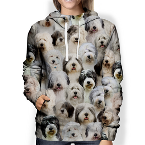 You Will Have A Bunch Of Old English Sheepdogs - Hoodie V1