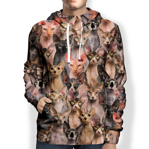 You Will Have A Bunch Of Sphynx Cats - Hoodie V1