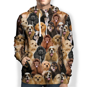 You Will Have A Bunch Of American Cocker Spaniels - Hoodie V1