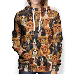 You Will Have A Bunch Of Cavalier King Charles Spaniels - Hoodie V1