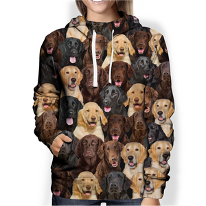You Will Have A Bunch Of Flat Coated Retrievers - Hoodie V1