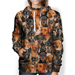 You Will Have A Bunch Of German Pinschers - Hoodie V1