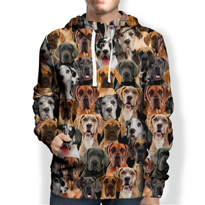 You Will Have A Bunch Of Great Danes - Hoodie V1