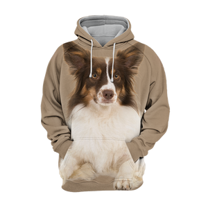 Unisex 3D Graphic Hoodies Animals Dogs Miniature American Shepherd