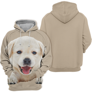 Unisex 3D Graphic Hoodies Animals Dogs Labrador Retriever Puppy