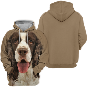 Unisex 3D Graphic Hoodies Animals Dogs English Cocker Spaniel Adorable