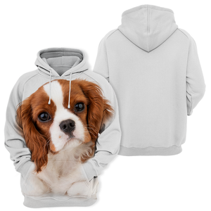 Unisex 3D Graphic Hoodies Animals Dogs Cavalier King Charles Spaniel Puppy