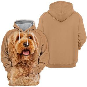 Unisex 3D Graphic Hoodies Animals Dogs Cockapoo Cute