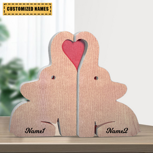 Wooden Elephant Couples Anniversary Gift Couple puzzle-Gift For Couples