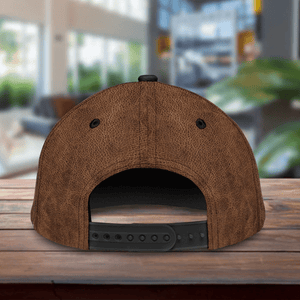 Yellow Labrador Holding Daisy Unisex Cap
