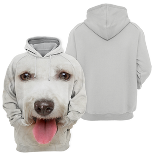 Unisex 3D Graphic Hoodies Animals Dogs Bichon Maltese Frise