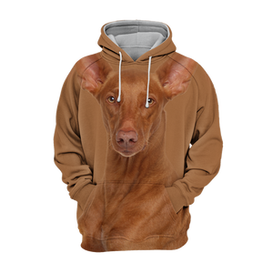 Unisex 3D Graphic Hoodies Animals Dogs Pharaoh Hound