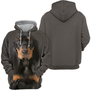 Unisex 3D Graphic Hoodies Animals Dogs Coonhound