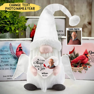 I'm Always With You - Personalized Upload Photo Memorial Doll