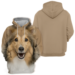 Unisex 3D Graphic Hoodies Animals Dogs Shetland Sheepdog Sheltie