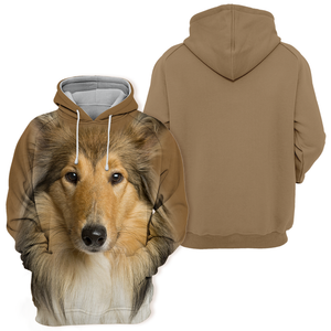 Unisex 3D Graphic Hoodies Animals Dogs Scotch Collie