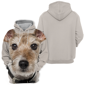 Unisex 3D Graphic Hoodies Animals Dogs Crossbreed Dog