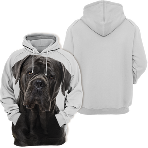 Unisex 3D Graphic Hoodies Animals Dogs Cane Corso Quiet